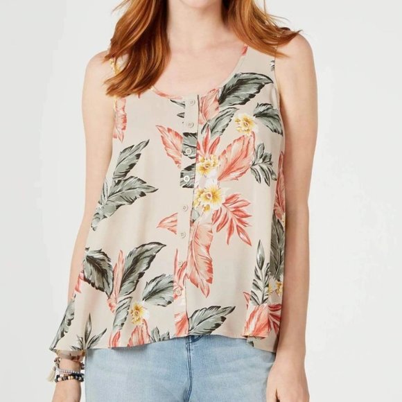 Style & Co High-Low Sleeveless Swing Top NWT Sz XS - Picture 2 of 10